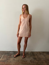 30s/40s Mens Sheer Pink Rayon Tank