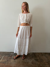 Antique French Cotton Peasant Blouse