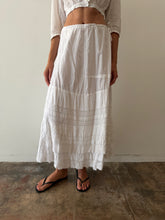 Antique White Edwardian Skirt