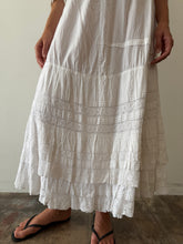 Antique White Edwardian Skirt