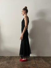 30s Black Lace Gown