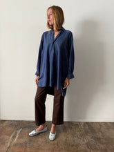 30s/40s French Indigo Pullover Shirt