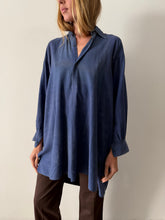 30s/40s French Indigo Pullover Shirt