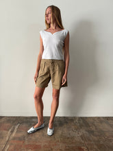 1953 Soft Twill Military Shorts 27w