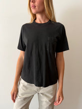Black Hanes Pocket Tee