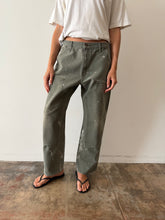 Paint Covered Sage Double Knee Carhartts 33w