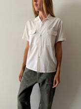 60s Japanese White Work Shirt