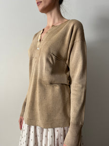 1930s Japanese Thermal Henley