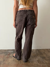 Brown Double Knee Carhartt Work Pants 34w