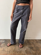Faded Blue Carhartt Work Pants 32w