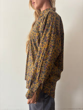 90s Gap Floral Cotton Mens Shirt