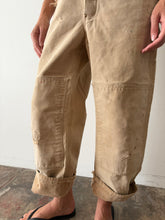 Carhartt Faded Tan Double Knee Overalls