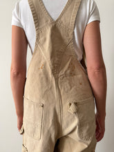 Carhartt Faded Tan Double Knee Overalls