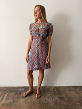 30s/40s Sheer Floral Dress