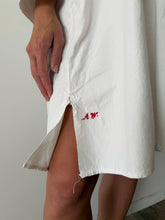 Antique Monogrammed "AW" French Grandpa Shirt
