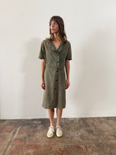 40s Faded French Farm Dress