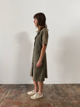 40s Faded French Farm Dress