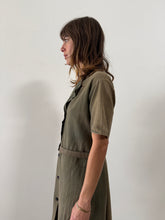 40s Faded French Farm Dress
