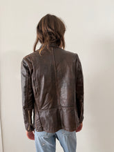 Brown Cafe Racer Moto Jacket