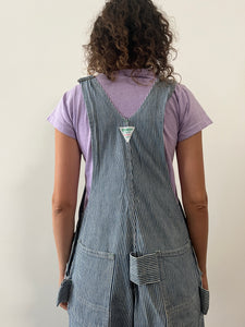 60s Hickory Stripe Overalls w/Nail Pouch