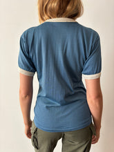 60s/70s University Blue Ringer tee