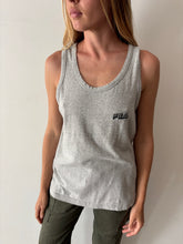 Grey 80s Fila Tank