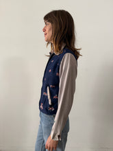 40s/50s Rayon Gab Auto Motif Jacket