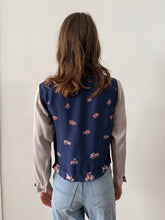 40s/50s Rayon Gab Auto Motif Jacket