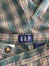 Gap Cotton Plaid Shorts 28w