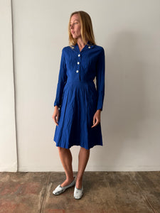 40s/50s Cotton Scout Dress