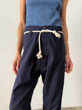 Antique Japanese Indigo Cotton Trousers