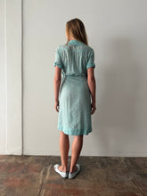 30s/40s Seersucker Cotton Dress