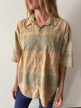 80s Plaid Cotton Mens Gap Shirt