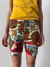 60s Hippie Pop-Art Shorts 30w