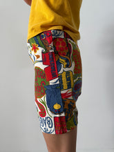 60s Hippie Pop-Art Shorts 30w