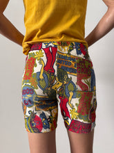 60s Hippie Pop-Art Shorts 30w