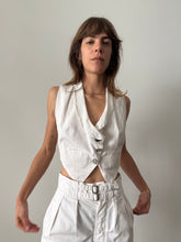 Antique White French Vest