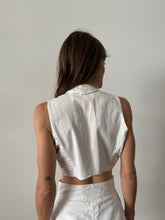 Antique White French Vest