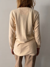 40s Cotton Henley Shirt