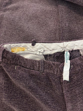 40s Brown Speckled Corduroy Boys Pants 25w