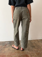 Flannel Lined Paint Covered Carhartt Work Pants 31w