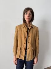 40s Ochre Soft Moleskin Jacket