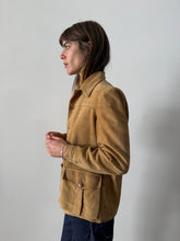 40s Ochre Soft Moleskin Jacket