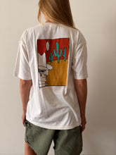 90s Hand Painted Cactus Cowboy Tee