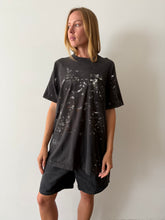 Paint Covered Black Pocket Tee