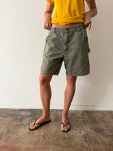 Faded Sage Carhartt Work Shorts 34w