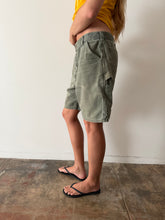 Faded Sage Carhartt Work Shorts 34w