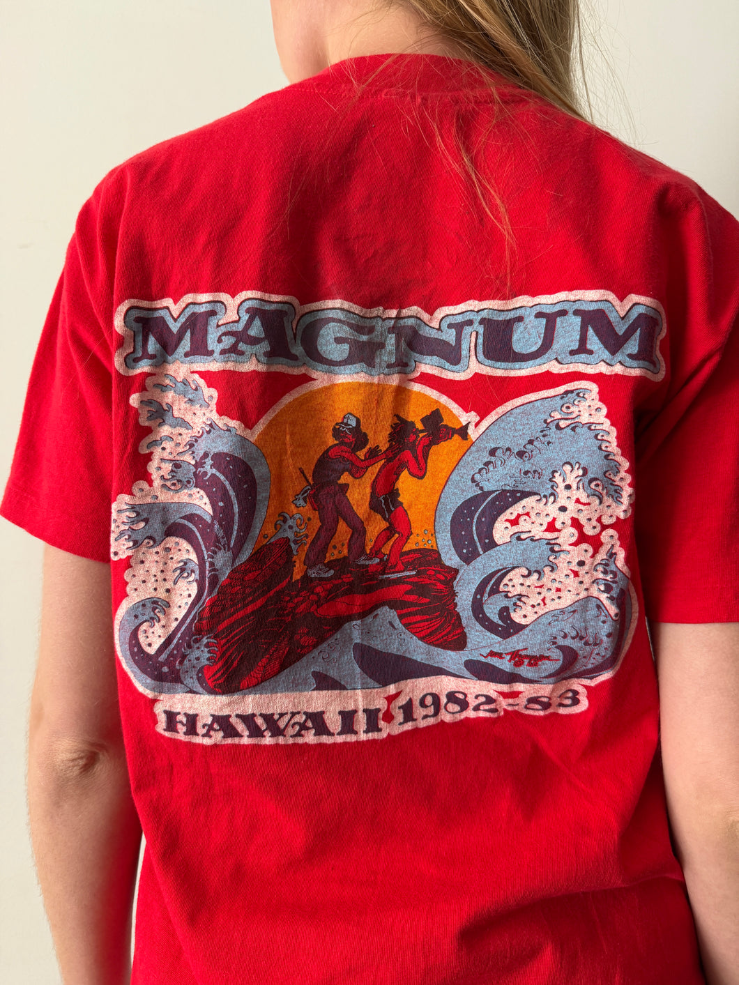 1982 Magnum Hawaii Crew Tee