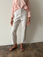50s Sears White Work Pants 27w
