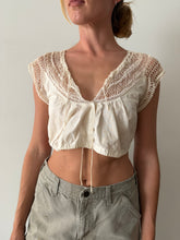 Antique Crochet Corset Cover